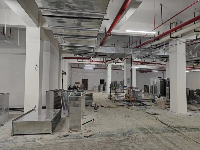 通风工程工地现场安装 通风工程工地现场安装